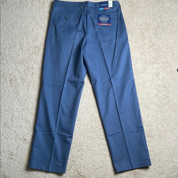 Croft & Barrow Blue Chinos Classic Straight-Leg Design (Size 36x34) - Picture 4 of 4